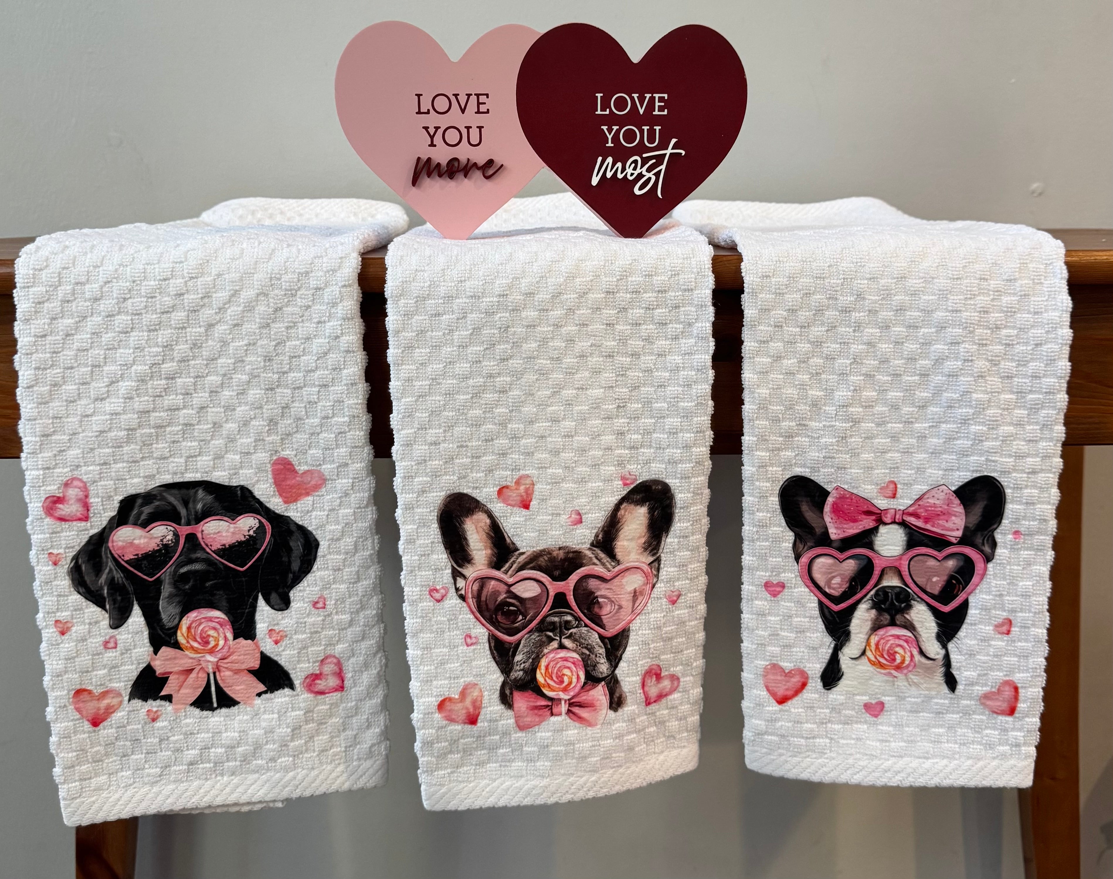 Cute & Playful Dog Breed Dish Towel