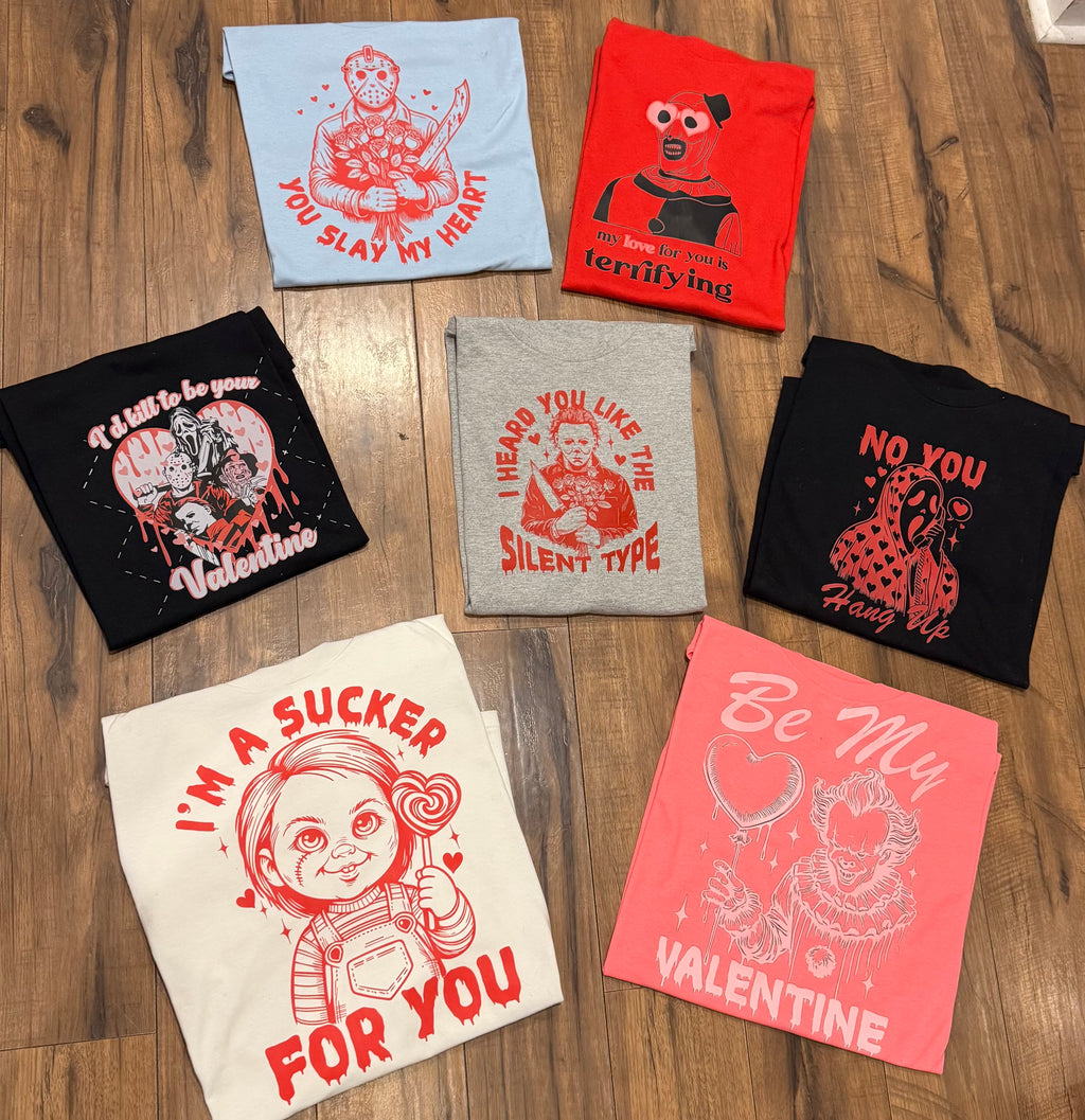 Valentine Horror T-Shirts